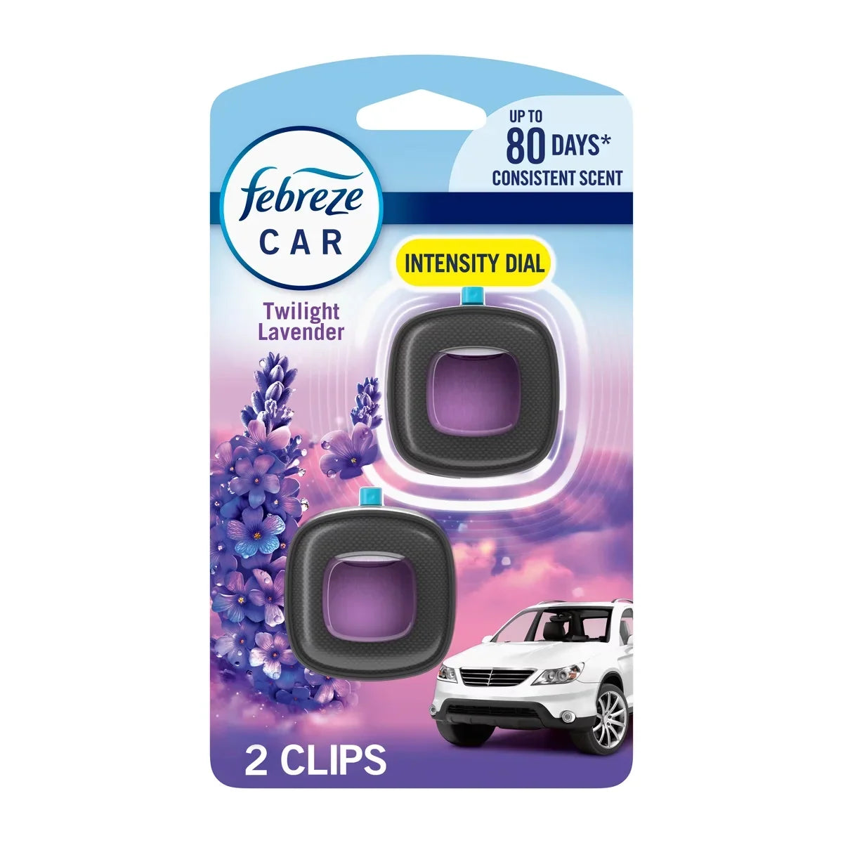 Febreze Car Air Fresheners - Twilight Lavender - 2ct