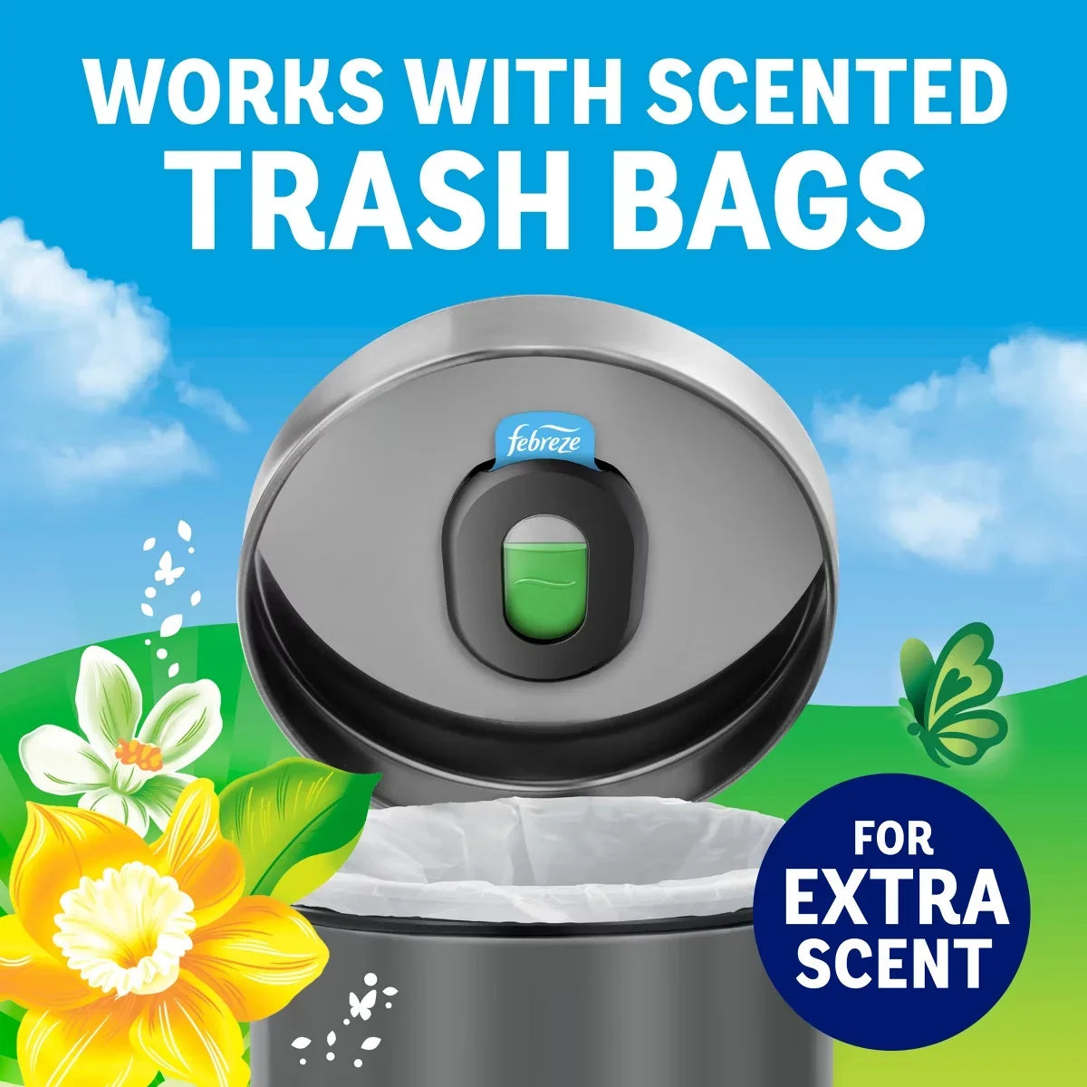 Febreze Trash - Trash Aisle Air Freshener Starter Kits - Gain Original - 2ct