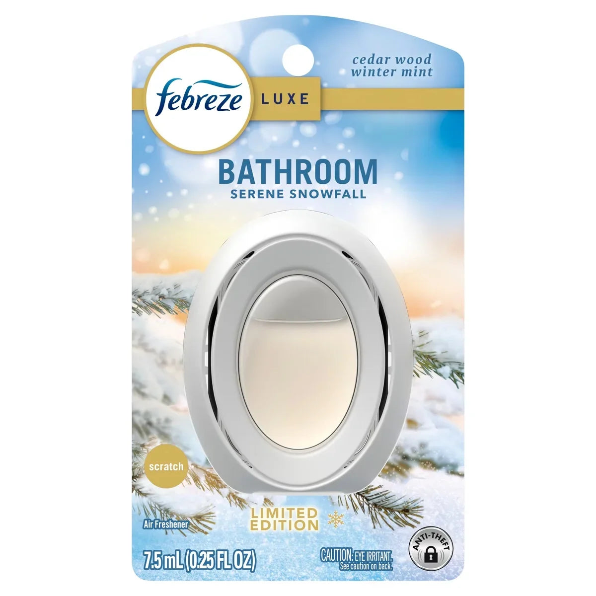 Febreze Bathroom Air Freshener - Serene Snowfall - 1ct