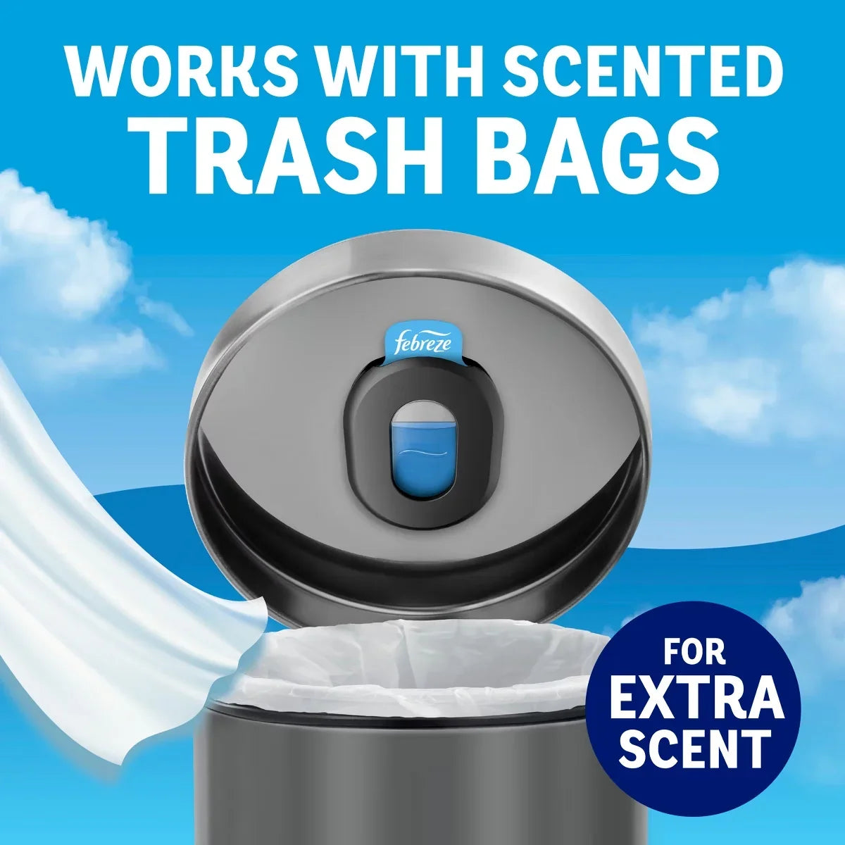 Febreze Trash - Trash Aisle Air Freshener Starter Kits - Fresh & Clean - 2ct
