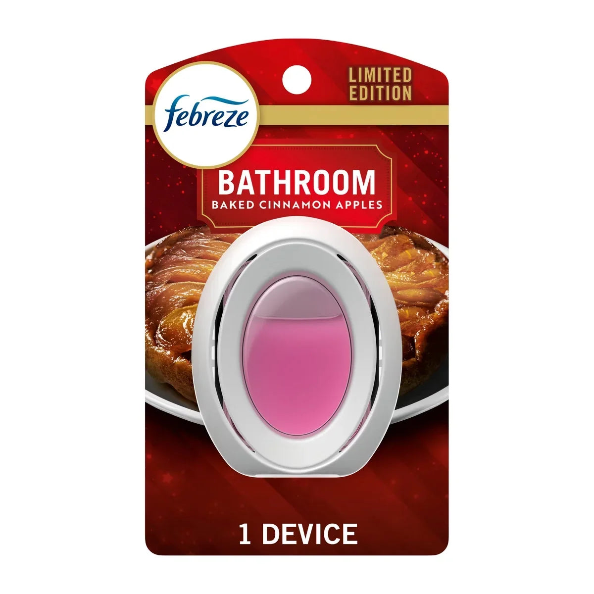 Febreze Bathroom Air Freshener - Baked Cinnamon Apples - 1ct