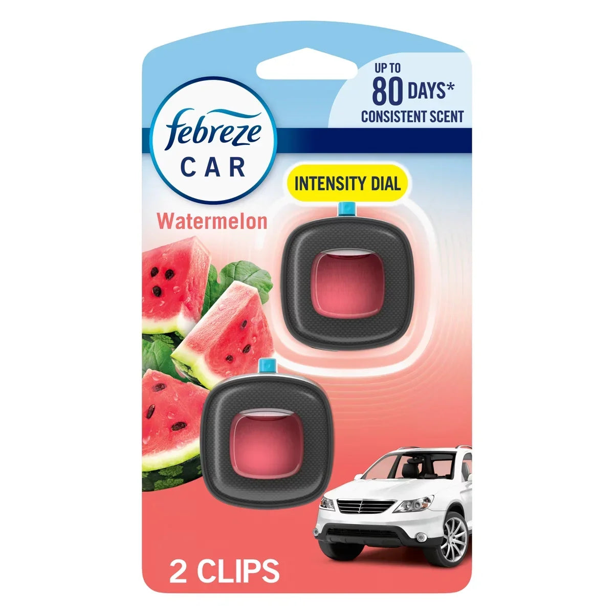 Febreze Car Air Freshener - Sweet Watermelon Vine - 2ct